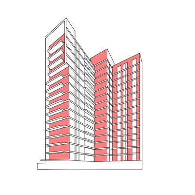 Sanmar Apartment colour