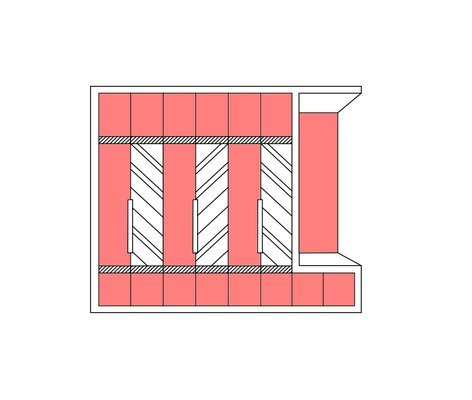 residence in dhanmondi coloured